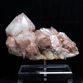Natural Red Phantom Quartz Cluster – 6.34kg Collector's Crystal from Shanxi, China (27.5×20×25cm) - StyleCrystals