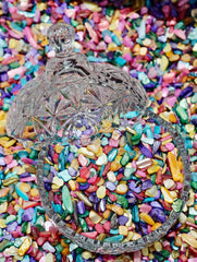 🌈 Rainbow Shell Chips – Natural Iridescent Shell Pieces for Healing, Crystal Cleansing &amp; DIY Craft Projects - StyleCrystals