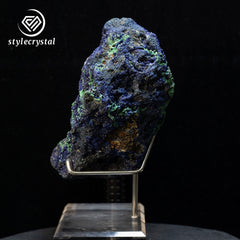 Rare Azurite Malachite Mineral Specimen with Vibrant Texture – 5.38kg Collector’s Piece from StyleCrystal - StyleCrystals